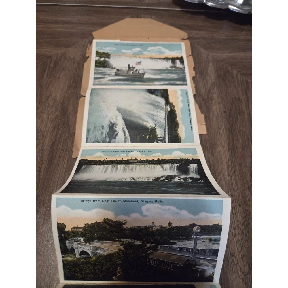 Souvenir From Niagara Falls Historical Illistrations